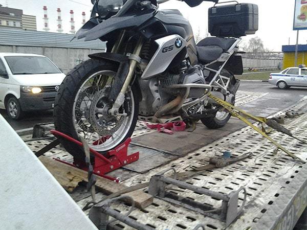 фото эвакуатора мотоциклов