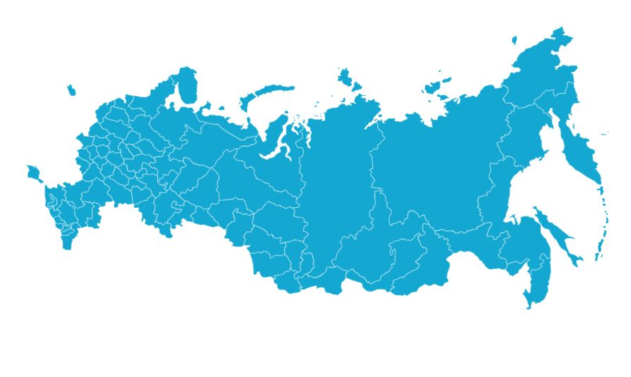 Изображение карты России