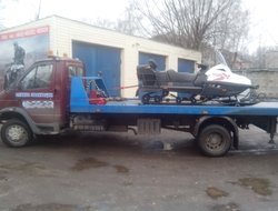 Фото эвакуации снегохода